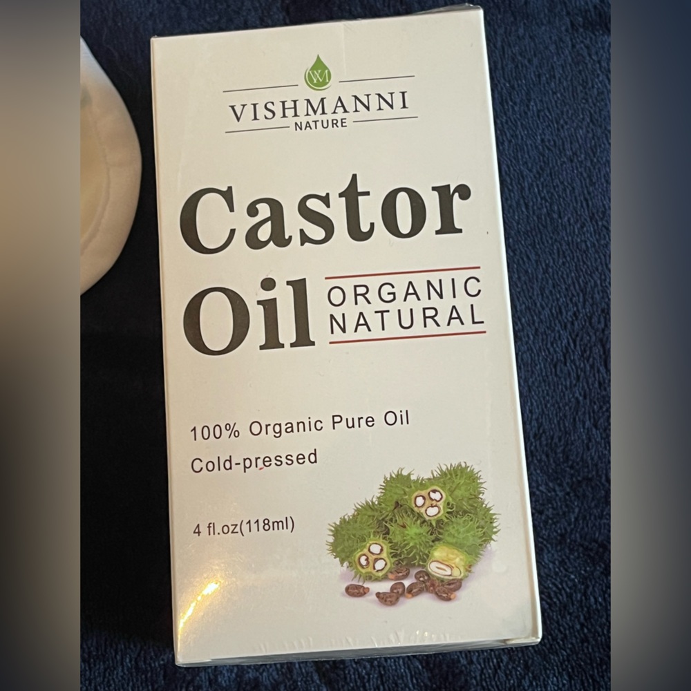 Vishanni Nature Organic Castor Oil with oil pack